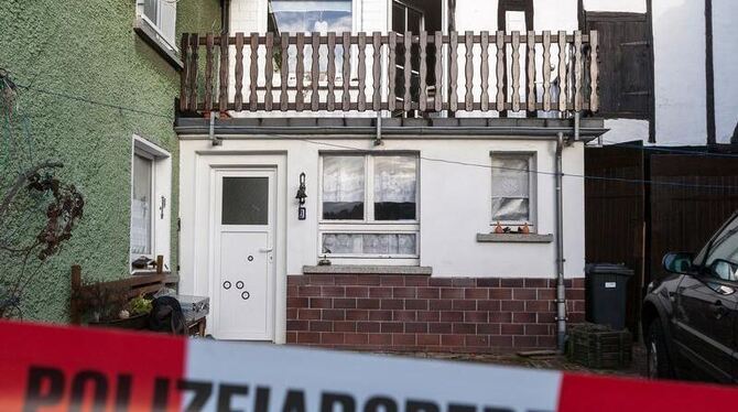 Haus in Ingelbach: Bei einem Familiendrama starben drei Menschen. Foto: Thomas Frey