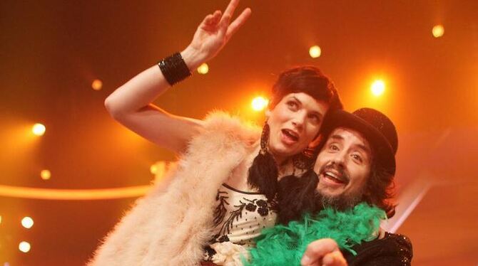 Steffen Brückner und Sarah Nücken alias Mrs. Greenbird sind zurück an der Spitze. Foto: Rolf Vennenbernd Steffen Brückner und Sarah Nücken alias Mrs. Greenbird sind zurück an der Spitze. Foto: Rolf Vennenbernd