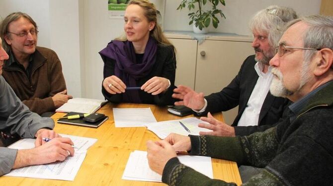 Die Stimmung ist schlecht unter den sozialen Beschäftigungsträgern, wie sich beim Pressegespräch mit (von links) Christoph Kauff