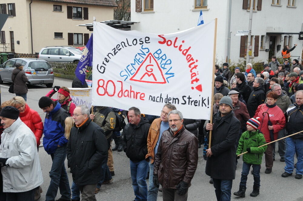 80 Jahre Generalstreik Mössingen 2013