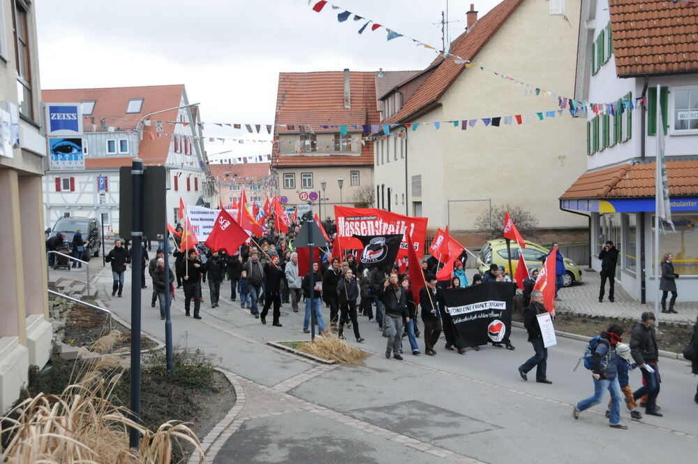 80 Jahre Generalstreik Mössingen 2013