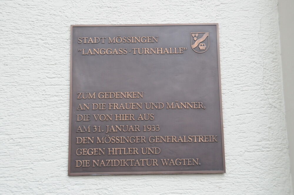 80 Jahre Generalstreik Mössingen 2013