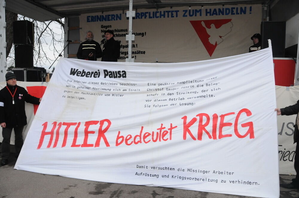 80 Jahre Generalstreik Mössingen 2013