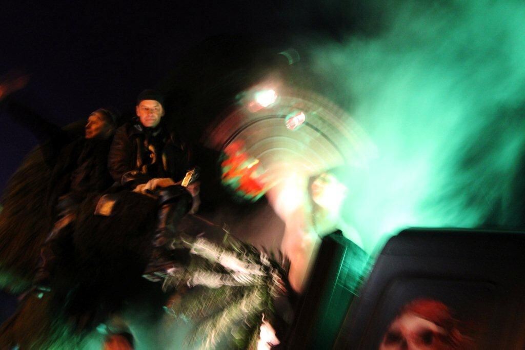 Wilde Weiber Nachtumzug in Wannweil 2013