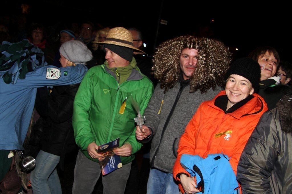 Wilde Weiber Nachtumzug in Wannweil 2013