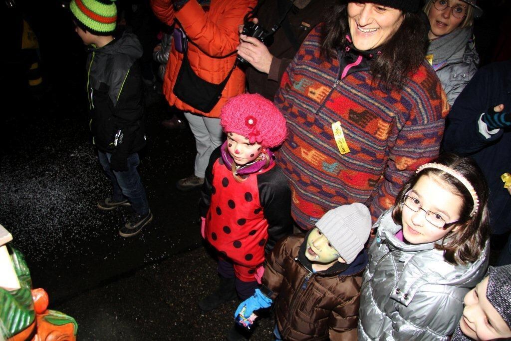 Wilde Weiber Nachtumzug in Wannweil 2013