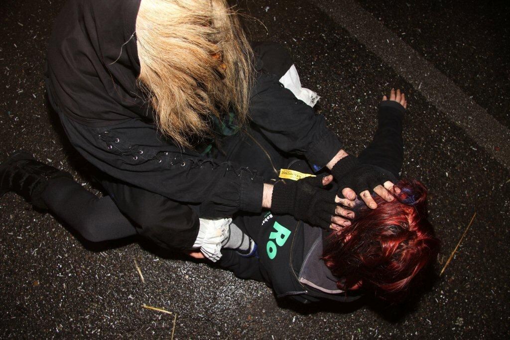 Wilde Weiber Nachtumzug in Wannweil 2013