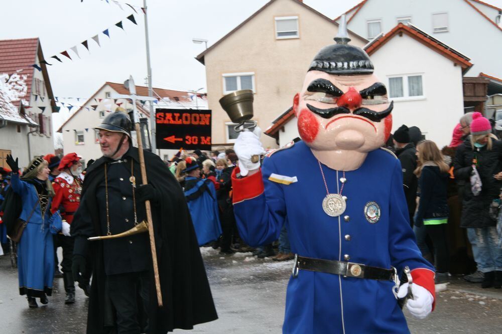 Narrenumzug Oberstetten Februar 2013