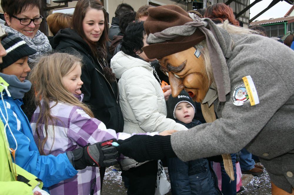 Narrenumzug Oberstetten Februar 2013