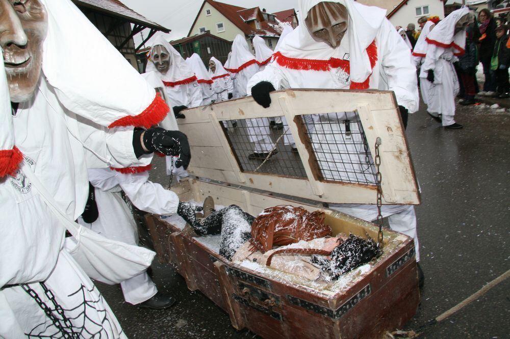 Narrenumzug Oberstetten Februar 2013