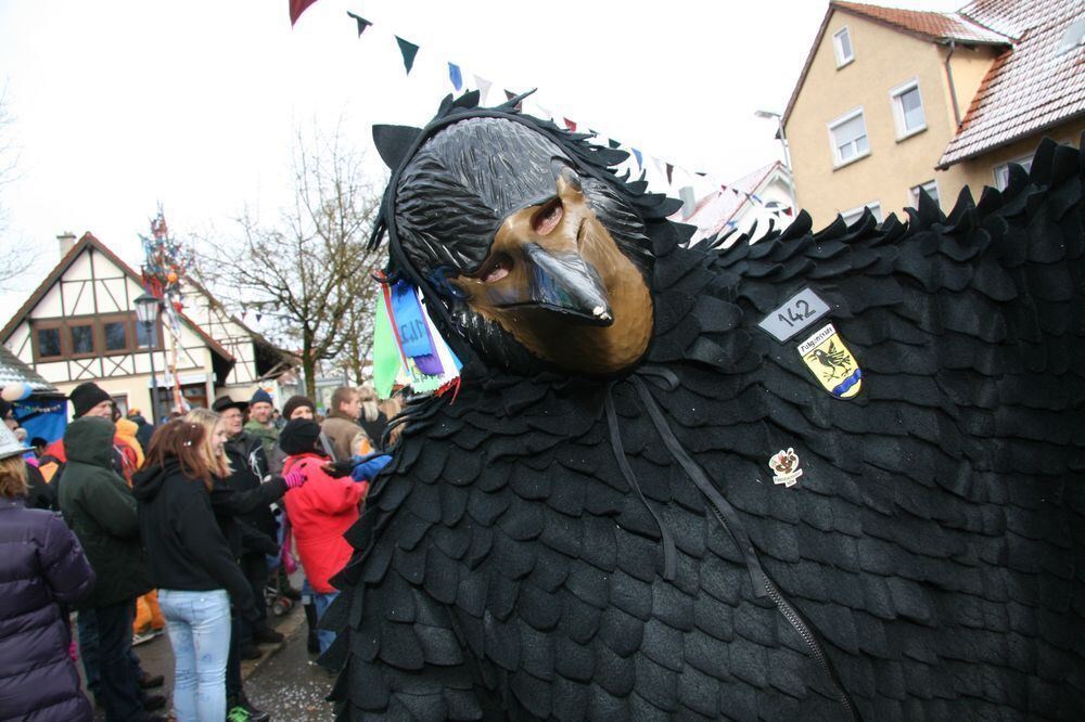 Narrenumzug Oberstetten Februar 2013