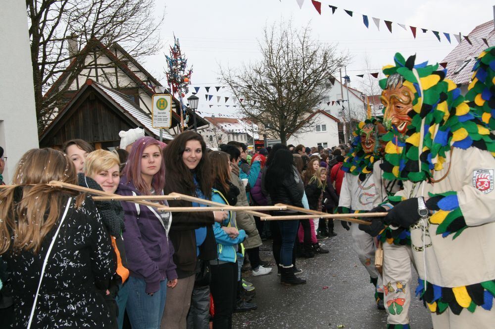 Narrenumzug Oberstetten Februar 2013