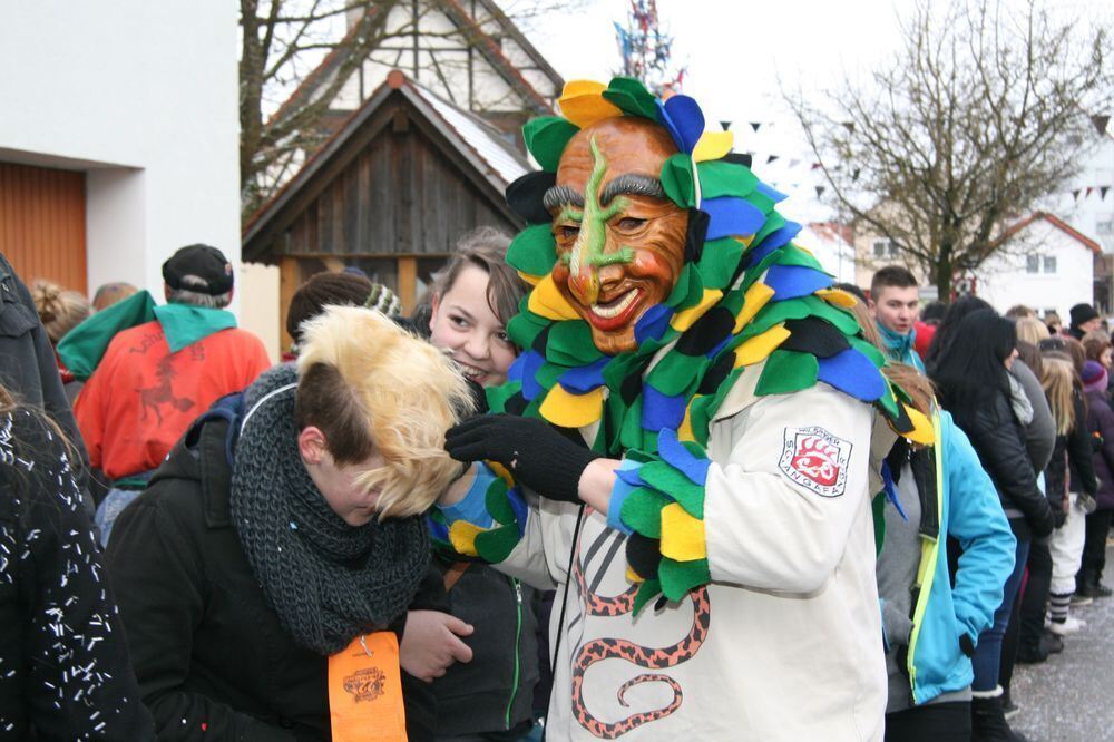 Narrenumzug Oberstetten Februar 2013
