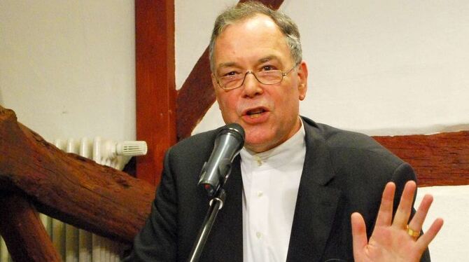 Hans-Ernst Böttcher referierte in Mössingen über die NS-Justiz. FOTO: EBER Hans-Ernst Böttcher referierte in Mössingen über die NS-Justiz. FOTO: EBER