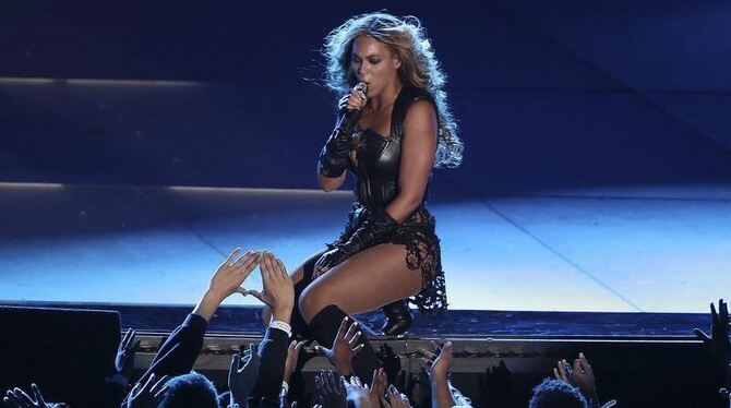 Beyoncé begeisterte die Fans beim Super Bowl. Foto: Dan Anderson