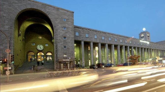 Der Stuttgarter Hauptbahnhof