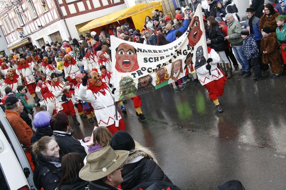 Fasnetsumzug in Trochtelfingen Februar 2013