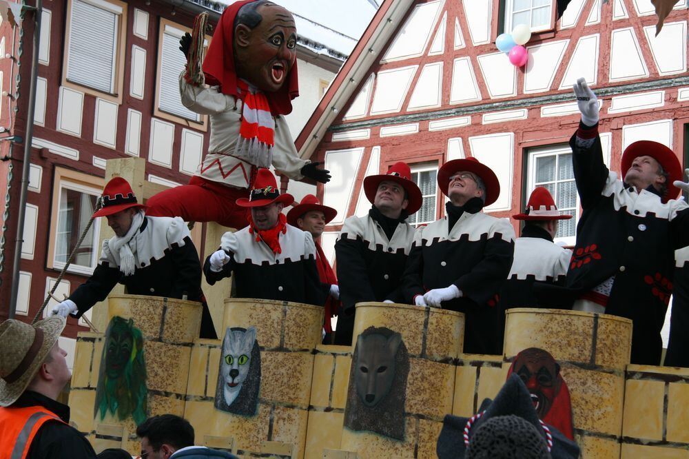 Fasnetsumzug in Trochtelfingen Februar 2013