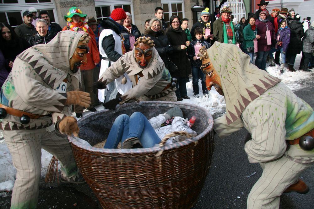 Fasnetsumzug in Trochtelfingen Februar 2013