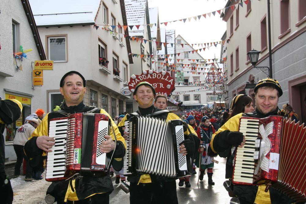 Fasnetsumzug in Trochtelfingen Februar 2013