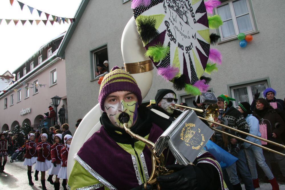 Fasnetsumzug in Trochtelfingen Februar 2013