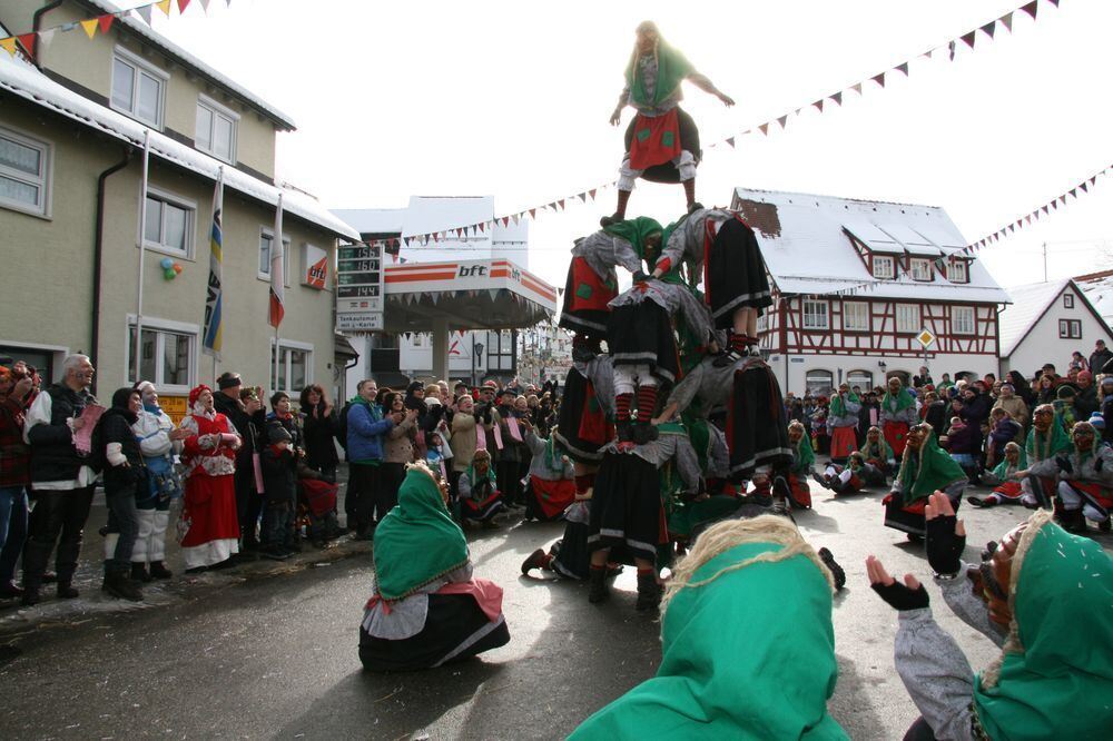 Fasnetsumzug in Trochtelfingen Februar 2013