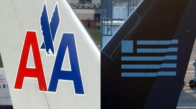 American Airlines und US Airways schließen sich zur weltgrößten Fluglinie zusammen. Foto: Steffen Schmidt/CJ Gunther