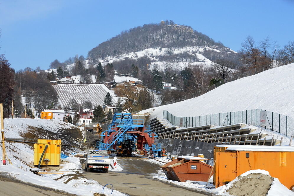 Scheibengipfeltunnel Februar 2013