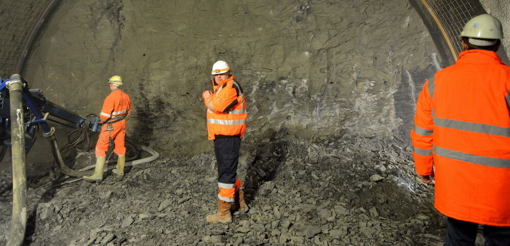 Scheibengipfeltunnel Februar 2013