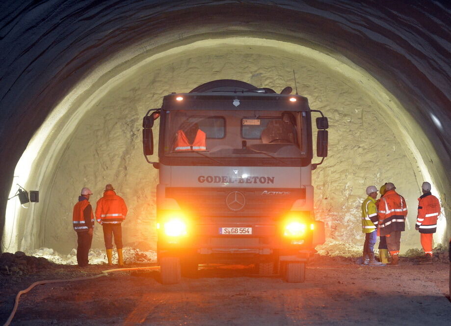 Scheibengipfeltunnel Februar 2013