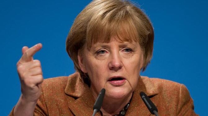 Bundeskanzlerin Merkel.