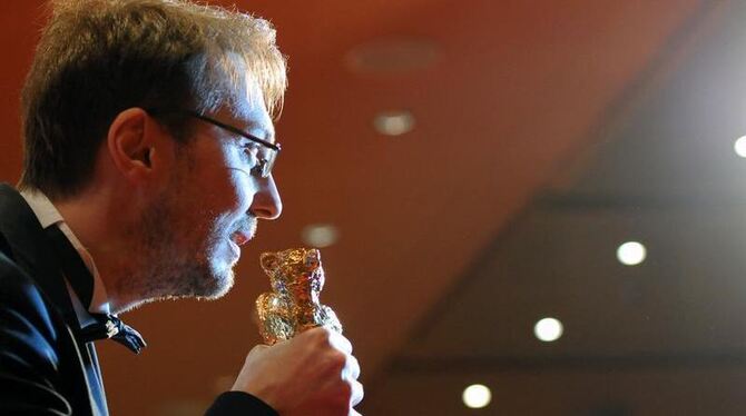 Calin Peter Netzer hat den Goldenen Bären der 63. Berlinale gewonnen. Foto: Britta Pedersen