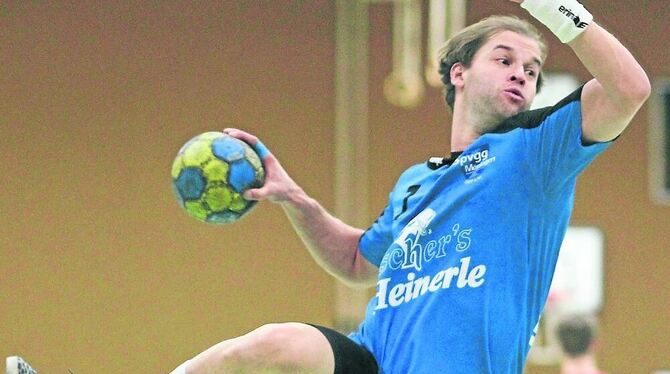 Der Mössinger Holger Bensch traf im Derby neun Mal. ARCHIVFOTO: LANGER Der Mössinger Holger Bensch traf im Derby neun Mal. ARCHIVFOTO: LANGER