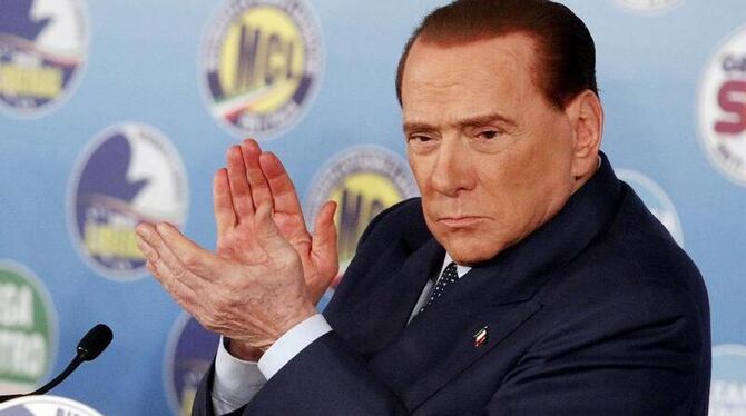 Der frühere italienische Regierungschef Silvio Berlusconi