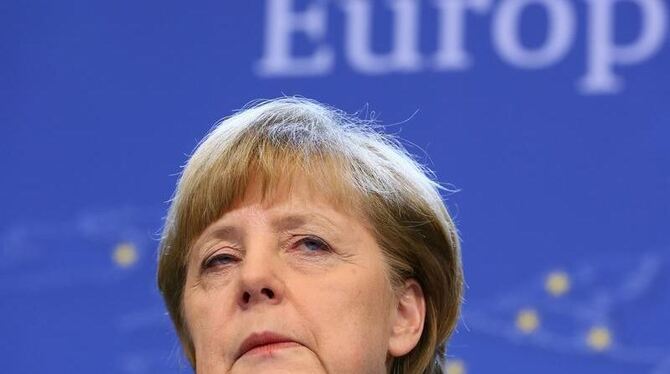 Die deutsche Kanzlerin, Angela Merkel, prangerte in Brüssel jahrelange Fehler an. Foto: Julien Warnand