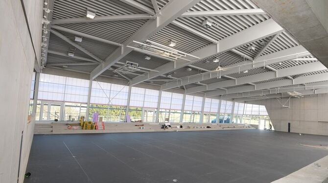 Der Endspurt bei den Bauarbeiten läuft: Jetzt wird ein Name für die neue Sporthalle in Genkingen gesucht, die Ideen der Sonnenbü