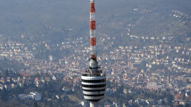 Der Stuttgarter Fernsehturm.