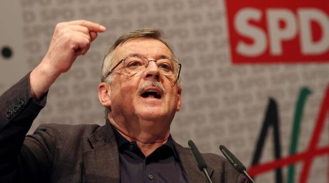 Ottmar Schreiner, ehemals Vorsitzender der Arbeitsgemeinschaft für Arbeitnehmerfragen in der SPD, war ein erbitterter Gegner