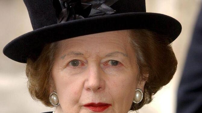 Die frühere britische Premierministerin Margaret Thatcher ist tot. Foto: Stephen Hird