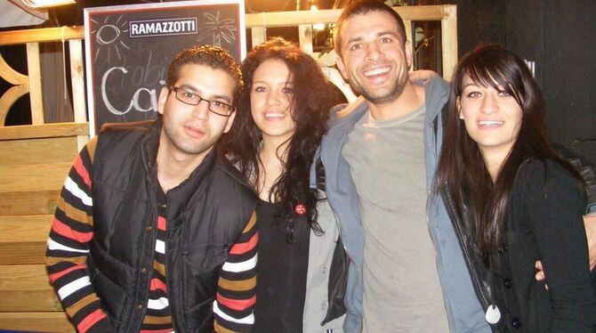 Die vier haben sich bestens unterhalten – und so wie ihnen ging es ungefähr 2 500 Besuchern des Honky-Tonk-Festivals in Metzinge