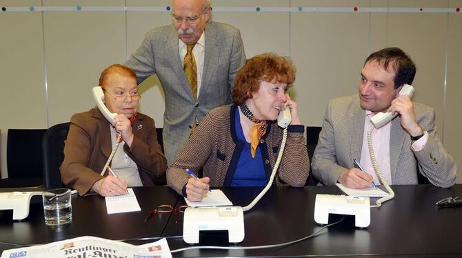 Beantworteten gestern Leserfragen zum Thema Diabetes (von links): Eleonore Morville (Selbsthilfegruppe "Dia-BE-Tiger), Dr. Udo F