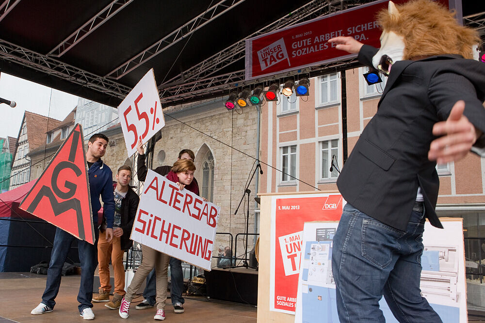 Mai-Kundgebung Reutlingen 2013