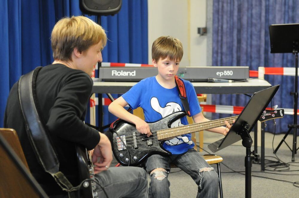 Bands der JMS live on stage