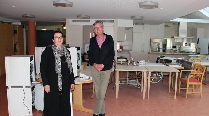 Seit fast eineinhalb Jahren ist immer ein Teil des Münsinger Altenwohnhauses der Samariterstiftung Baustelle – eine besondere He