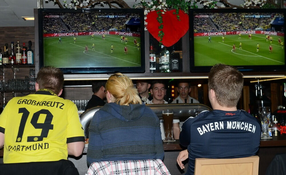 Fans feiern Champions-League-Finale 2013