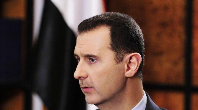 Syriens Präsident Baschar al-Assad. Foto: epa/SANA