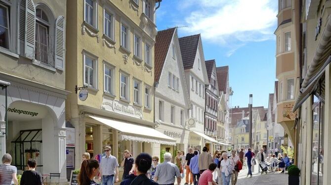 Einkaufsstadt Reutlingen. Ihre Funktion soll nicht angetastet, Kaufkraft nicht im Übermaß abgezogen werden. GEA-ARCHIVFOTO