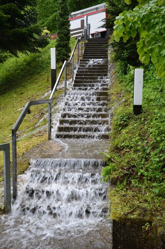 Hochwasser Echaztal Juni 2013
