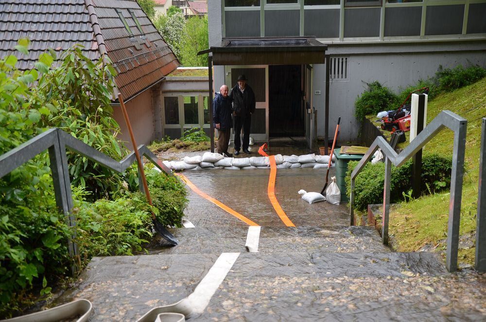 Hochwasser Echaztal Juni 2013