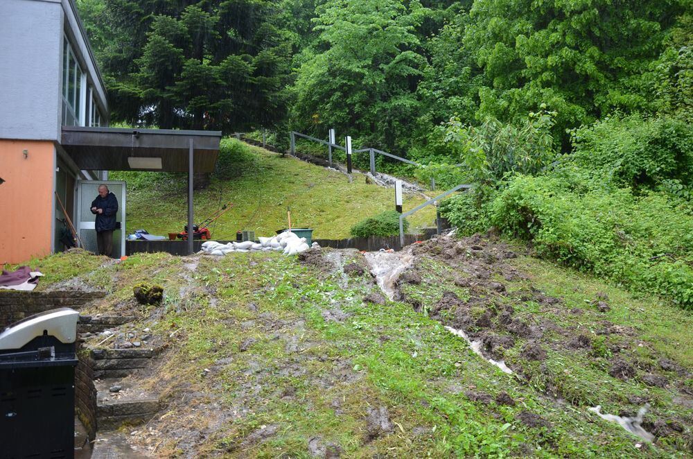 Hochwasser Echaztal Juni 2013